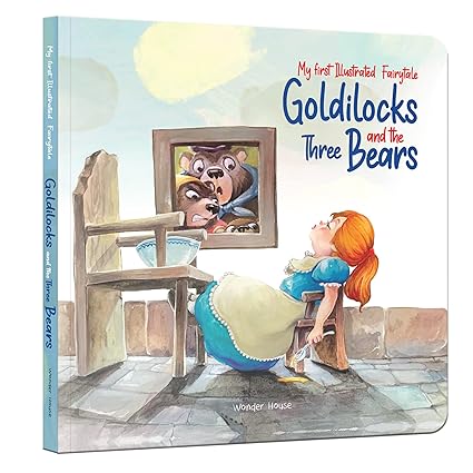 My first Illustrated Fairytale Board Book - Goldilocks and the Three Bears Board Book - Aaram Parents