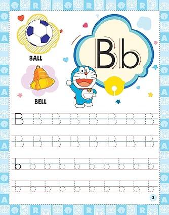 Alphabets With Doraemon Activity Book - Aaram Parents