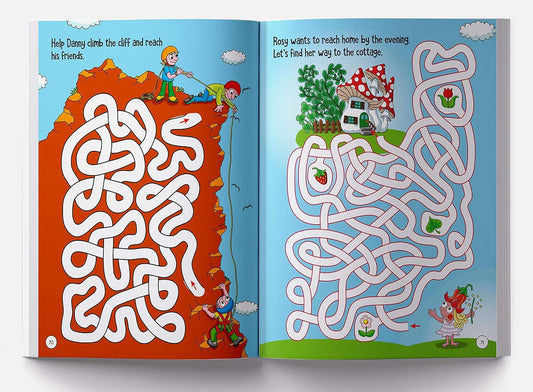 101 Maze Activity Book: Fun Activity Book For Children