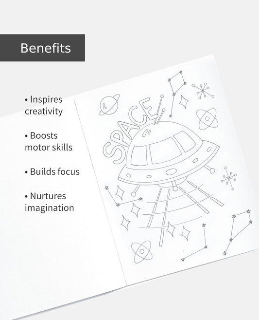 Little Boto Project- Happy Space - Children's Coloring Books