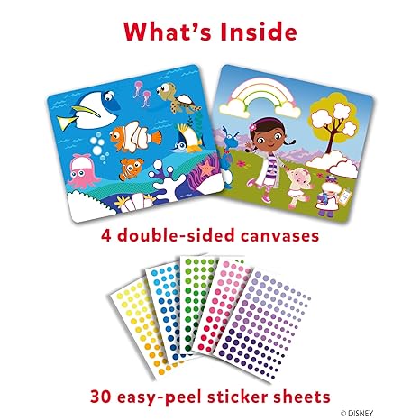 Skillmatics Dot it Disney Edition Craft Kit (Mess-Free Stickering Activity) (Multicolor) - Aaram Parents