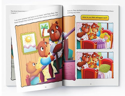 Fairy Tales Comprehension: Goldilocks and the three Bears - Aaram Parents