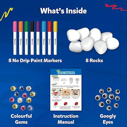 Skillmatics Rock Painting Painting Kit - Aaram Parents