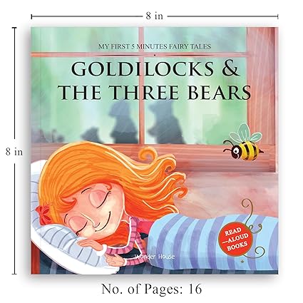 My First 5 Minutes Fairy Tales Goldilocks And The Three Bears - Aaram Parents