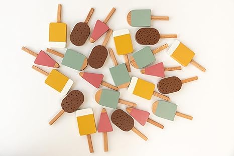 BIRCH & BUG Pretend Play Popsicles Set - Aaram Parents