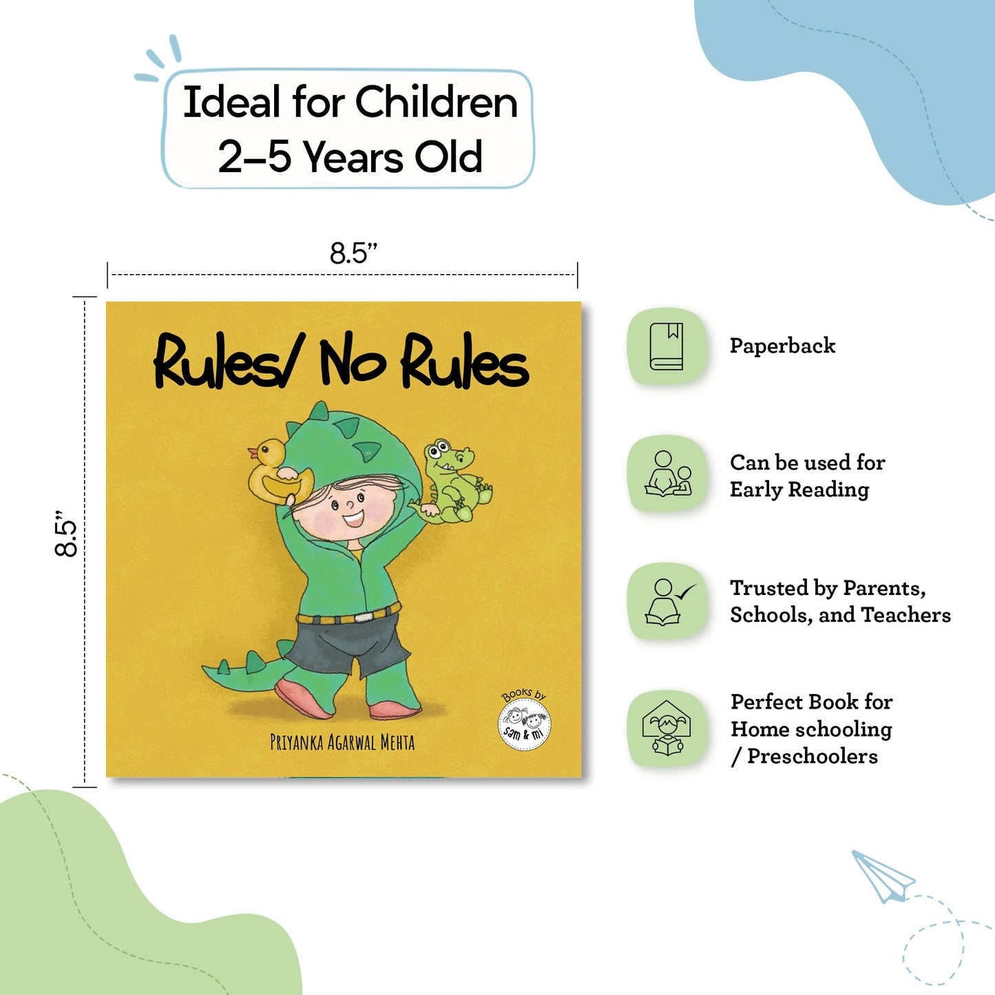 Rules/ No Rules: Baby Books on Following Rules While Having Fun