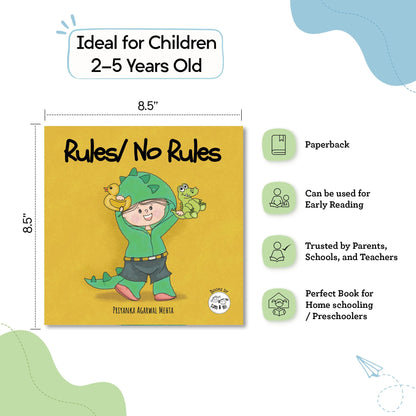 Rules/ No Rules: Baby Books on Following Rules While Having Fun