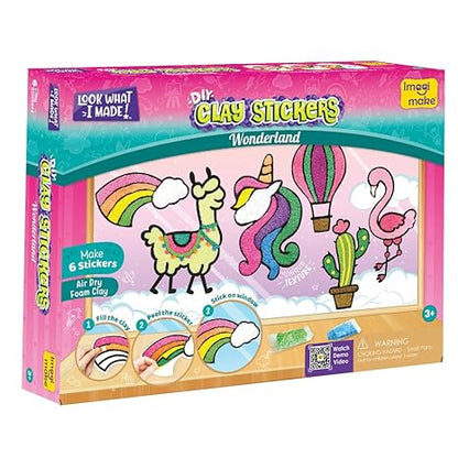 Imagimake DIY Clay Stickers Craft Kit- 3 Variants - Aaram Parents