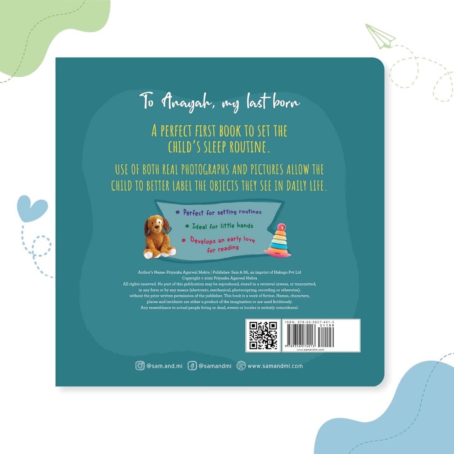 Nini for Ms. Nunu: Baby Book on Bedtime Routine