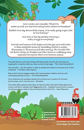 The Crocodile Who Ate Butter Chicken For Breakfast And Other Stories - Aaram Parents