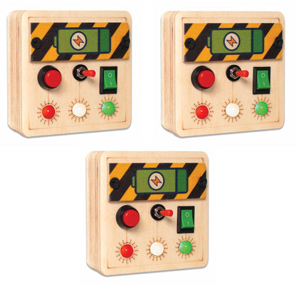 Clapstore Mini Switch Montessori Busyboard - Aaram Parents