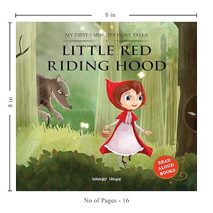 My First 5 Minutes Fairy Tales Little Red Riding Hood - Aaram Parents