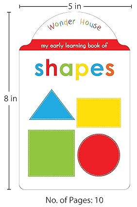 My Early Learning Book of Shapes: Attractive Shape Board Books For Kids - Aaram Parents