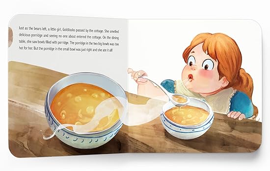 My first Illustrated Fairytale Board Book - Goldilocks and the Three Bears Board Book - Aaram Parents