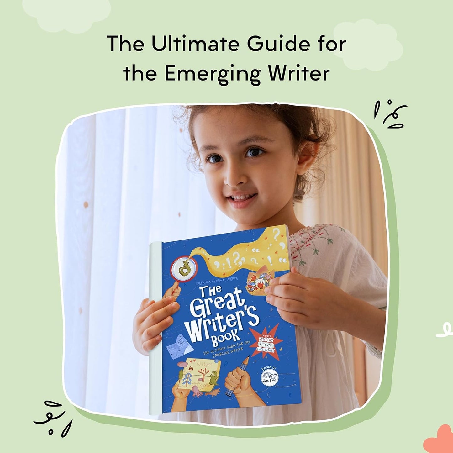 The Great Writer's Book for Kids -  Creative Activity Book for Budding Writers