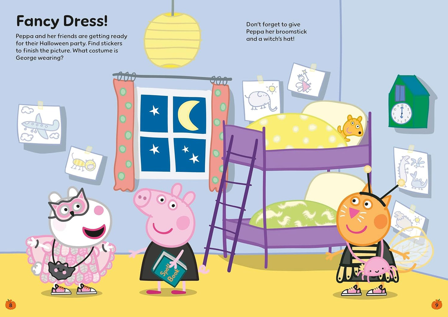 Peppa Pig: Peppa's Halloween Sticker Activity Book