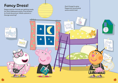 Peppa Pig: Peppa's Halloween Sticker Activity Book