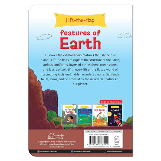 Lift the Flap- Features of Earth (Wonder House)