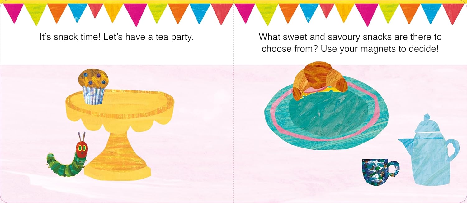 The Very Hungry CaterpillarÃƒÆ’Ã‚Â¢ÃƒÂ¢Ã¢â‚¬Å¡Ã‚Â¬ÃƒÂ¢Ã¢â‚¬Å¾Ã‚Â¢s Time to Eat! Magnet Book - Aaram Parents