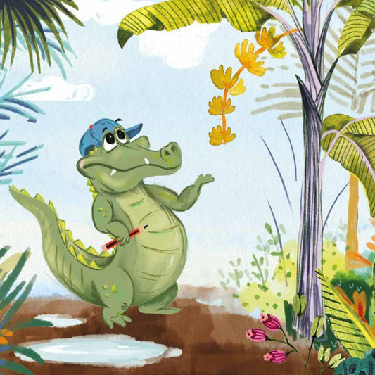 Nikyle The Curious Crocodile