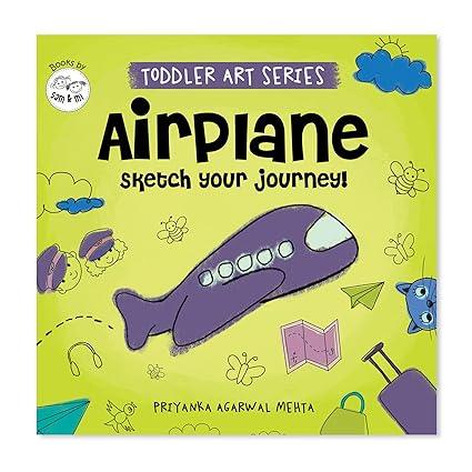 Airplane Doodles by SAM & MI: Activity Book - Aaram Parents