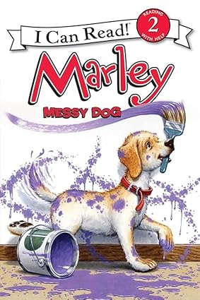 Marley: Messy Dog (I Can Read Level 2) - Aaram Parents
