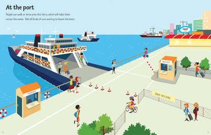 First Sticker Book Travel