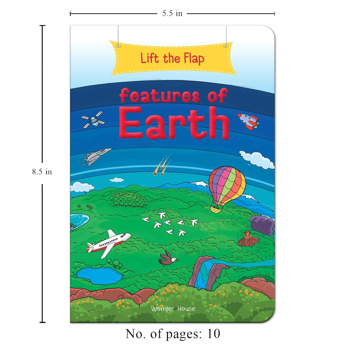Lift the Flap- Features of Earth (Wonder House)