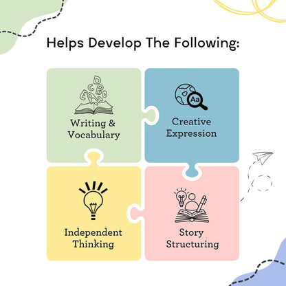 The Great Writer's Book for Kids -  Creative Activity Book for Budding Writers