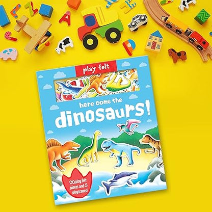SOFT FELT PLAY BOOKS: DINOSOURS - Aaram Parents