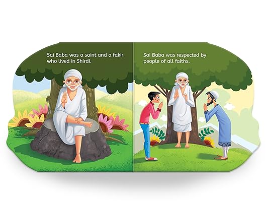 My First Shaped Board Book: Sai Baba - Aaram Parents