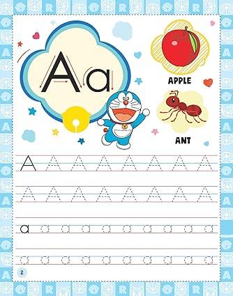 Alphabets With Doraemon Activity Book - Aaram Parents