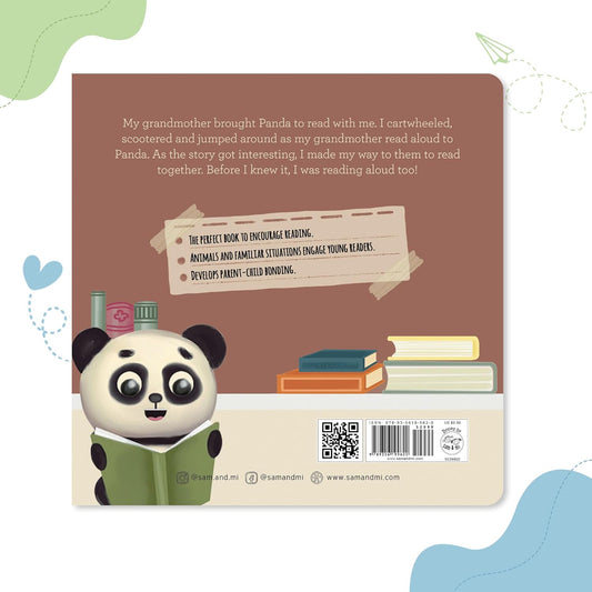 The Panda Who Came to Read by SAM & MI