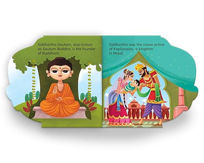 My First Shaped Board Book:Buddha - Aaram Parents
