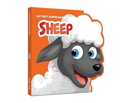 My First Shaped Board Book: Sheep - Aaram Parents