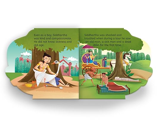My First Shaped Board Book:Buddha - Aaram Parents