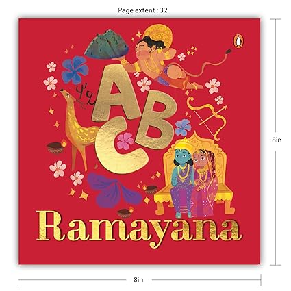 ABC Ramayana: Illustrated Alphabet Book by Penguin Early Learning Series - Aaram Parents