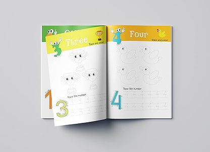 Preschool Activity Book: 123 - Numbers 1-10 Tracing Book For Kids - Aaram Parents