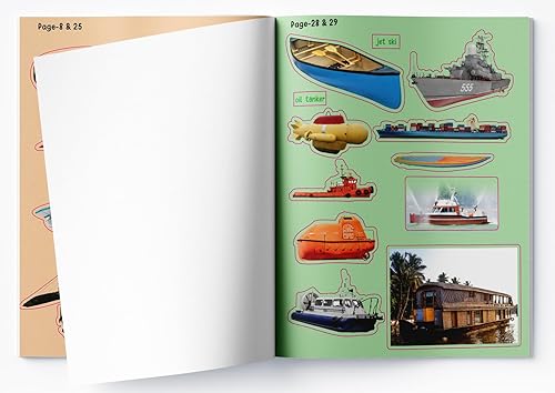 My First 100 Vehicles Stickers