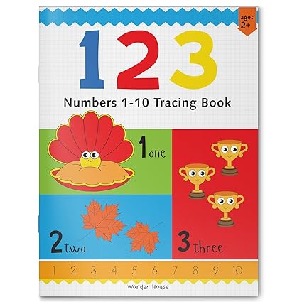 Preschool Activity Book: 123 - Numbers 1-10 Tracing Book For Kids - Aaram Parents