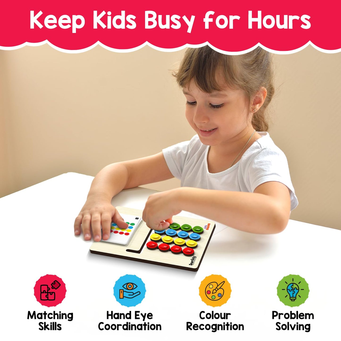 Smartivity Kids Montessori Slide Puzzle - Aaram Parents