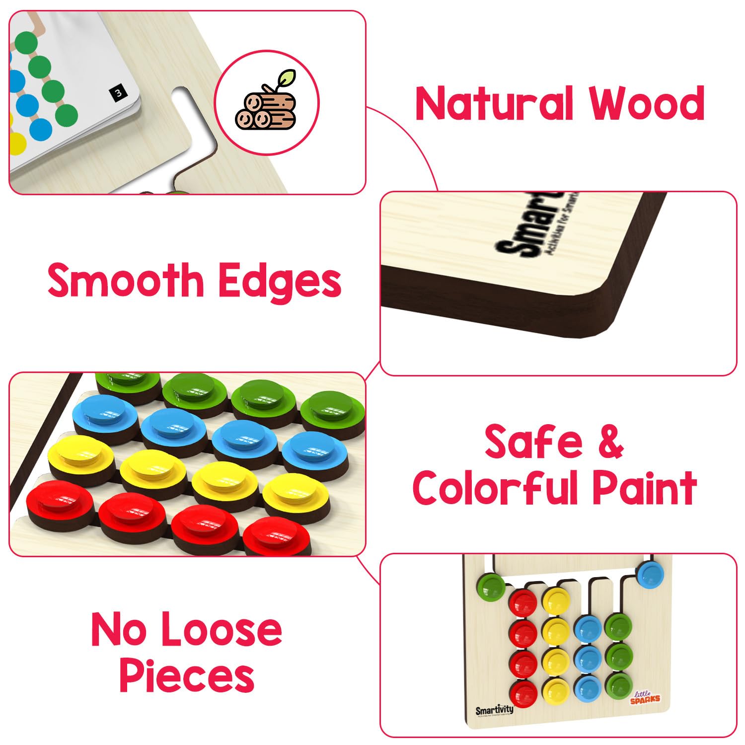 Smartivity Kids Montessori Slide Puzzle - Aaram Parents