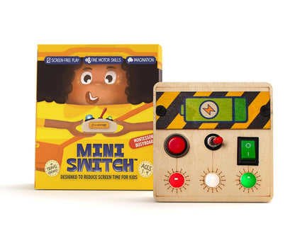 Clapstore Mini Switch Montessori Busyboard - Aaram Parents