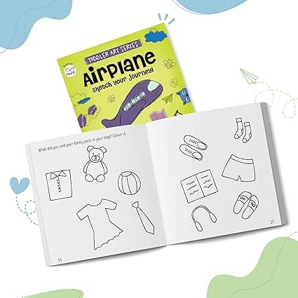 Airplane Doodles by SAM & MI: Activity Book - Aaram Parents