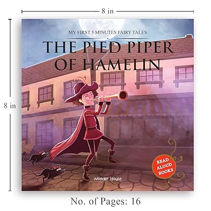 My First 5 Minutes Fairy Tales The Pied Piper of Hamelin - Aaram Parents