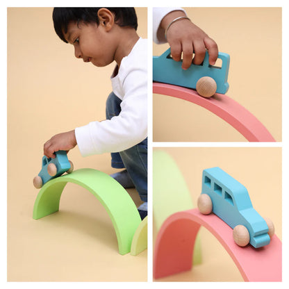 Ariro Rainbow Stacker - Small (8 Pieces)