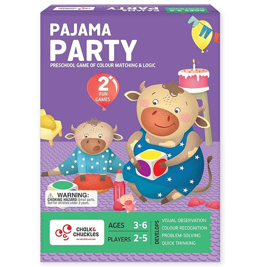 Chalk & Chuckles- Pajama Party Game