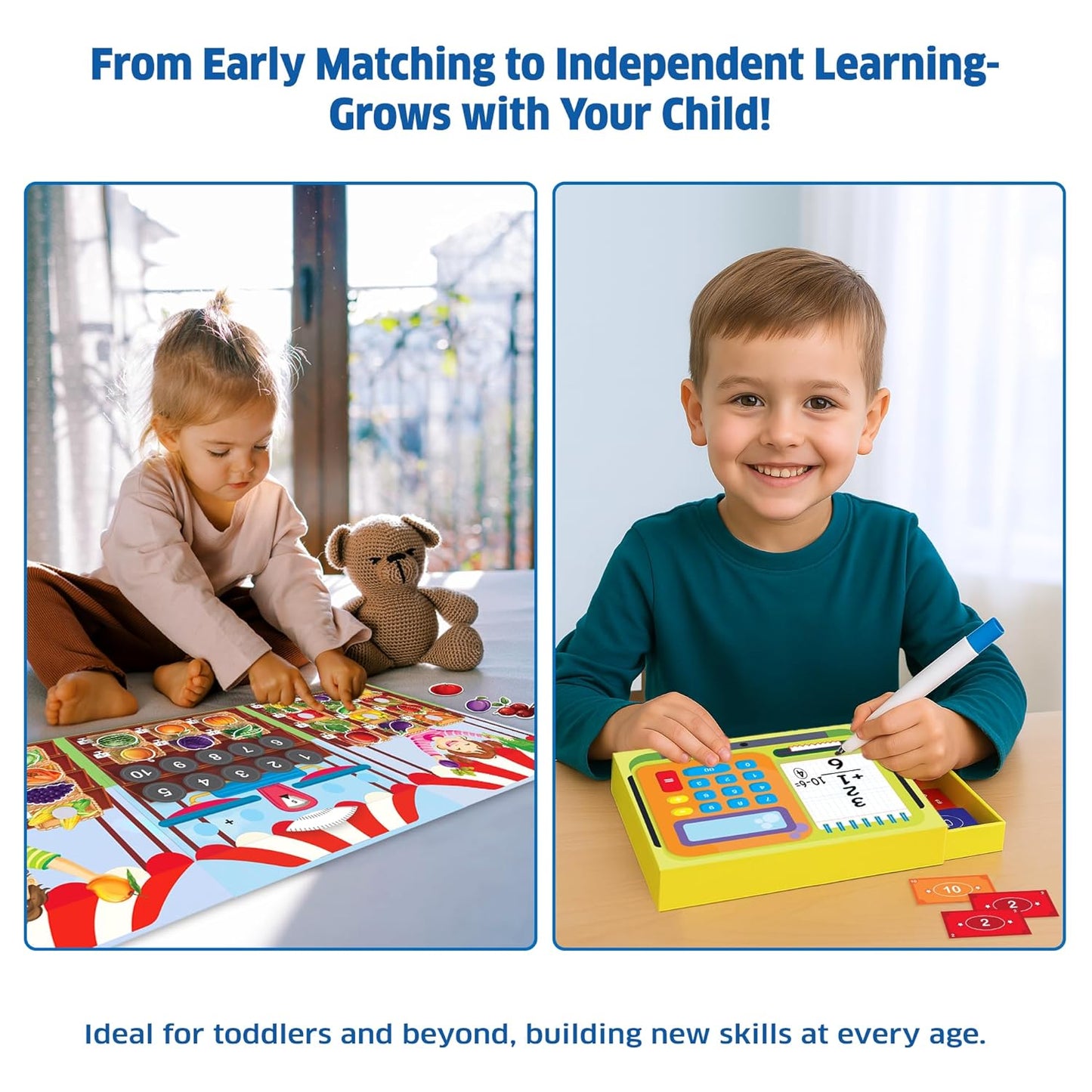 Chalk & Chuckles- Busy Market Activity Kit
