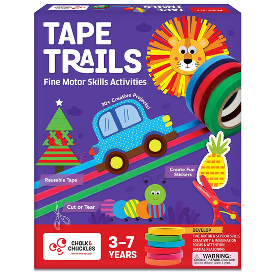 Chalk & Chuckles- Tape Trails