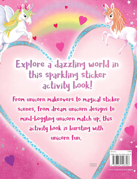 I Love Sparkle Unicorns - Activity Book